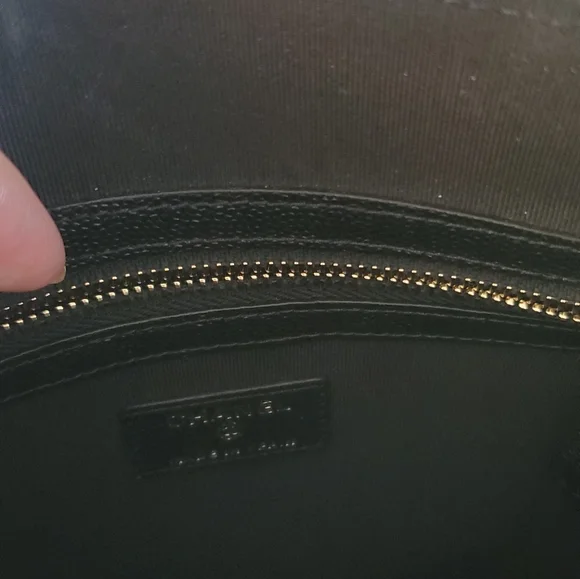 CHANEL Black Caviar Clutch Case Very Good - Picture 7 of 8